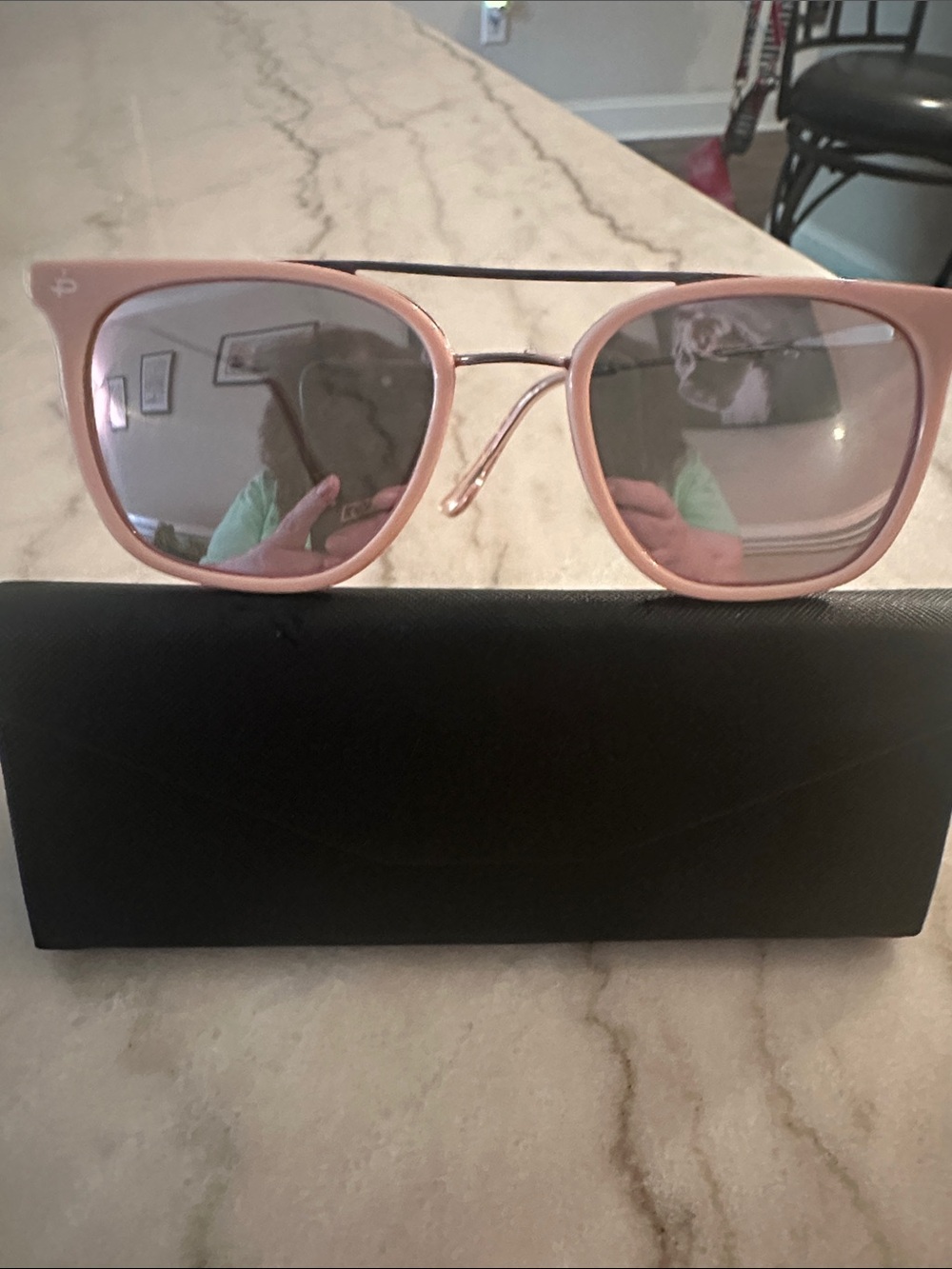 Pink Women's Sunglasses - Prive Revaux.  Mirrored lenses